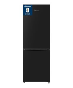 Fridgemaster MC50165EB 50cm Freestanding 60/40 Fridge Freezer - 175-litre capacity with Crisper box - Reversible Door