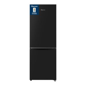 Fridgemaster MC50165EB 50cm Freestanding 60/40 Fridge Freezer - 175-litre capacity with Crisper box - Reversible Door