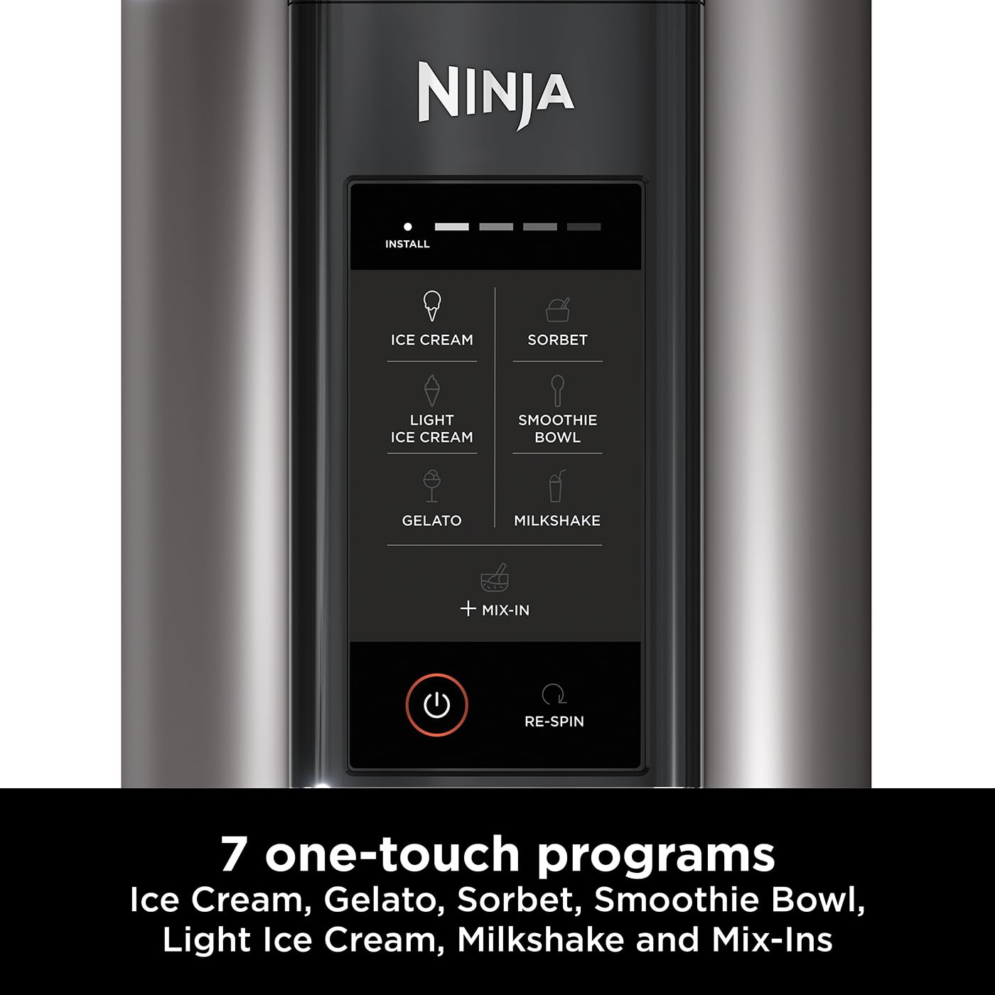 Ninja CREAMi Ice Cream Maker & Frozen Dessert Maker with 3 Tubs, 7 Programs, Makes Ice Cream, Gelato, Sorbet - Image 3