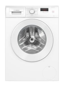 Bosch WGE03408GB Series 2, Free-Standing Washing Machine Front Loader, A Rated, 8 kg, 1400 rpm, Extremely Quick 15/30 Wash