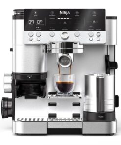 Ninja Luxe Premier 3-in-1 Coffee Machine, Latte, Cappuccino, Cold Brew & Espresso Maker With Built in Bean Grinder & Milk Frother