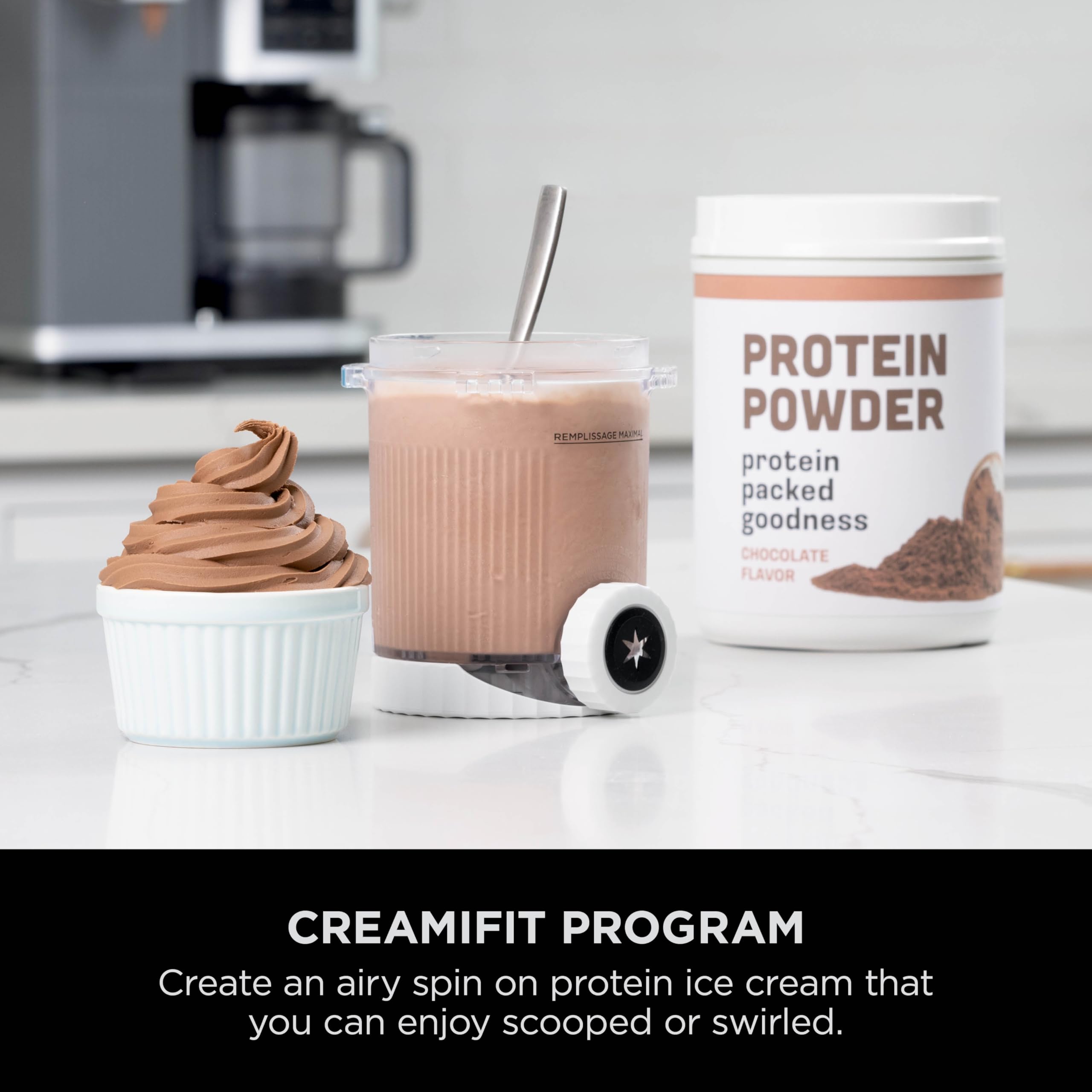 Ninja CREAMi Scoop and Swirl Soft Serve and Ice Cream Maker with 2x Tubs, 13 Functions, Makes Ice Cream, Soft Serve - Image 8