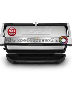 Tefal Optigrill Plus XL, 9 Cooking Programs, Measure Cook Technology, Temperature Intelligence, Removable Non-Stick Plates