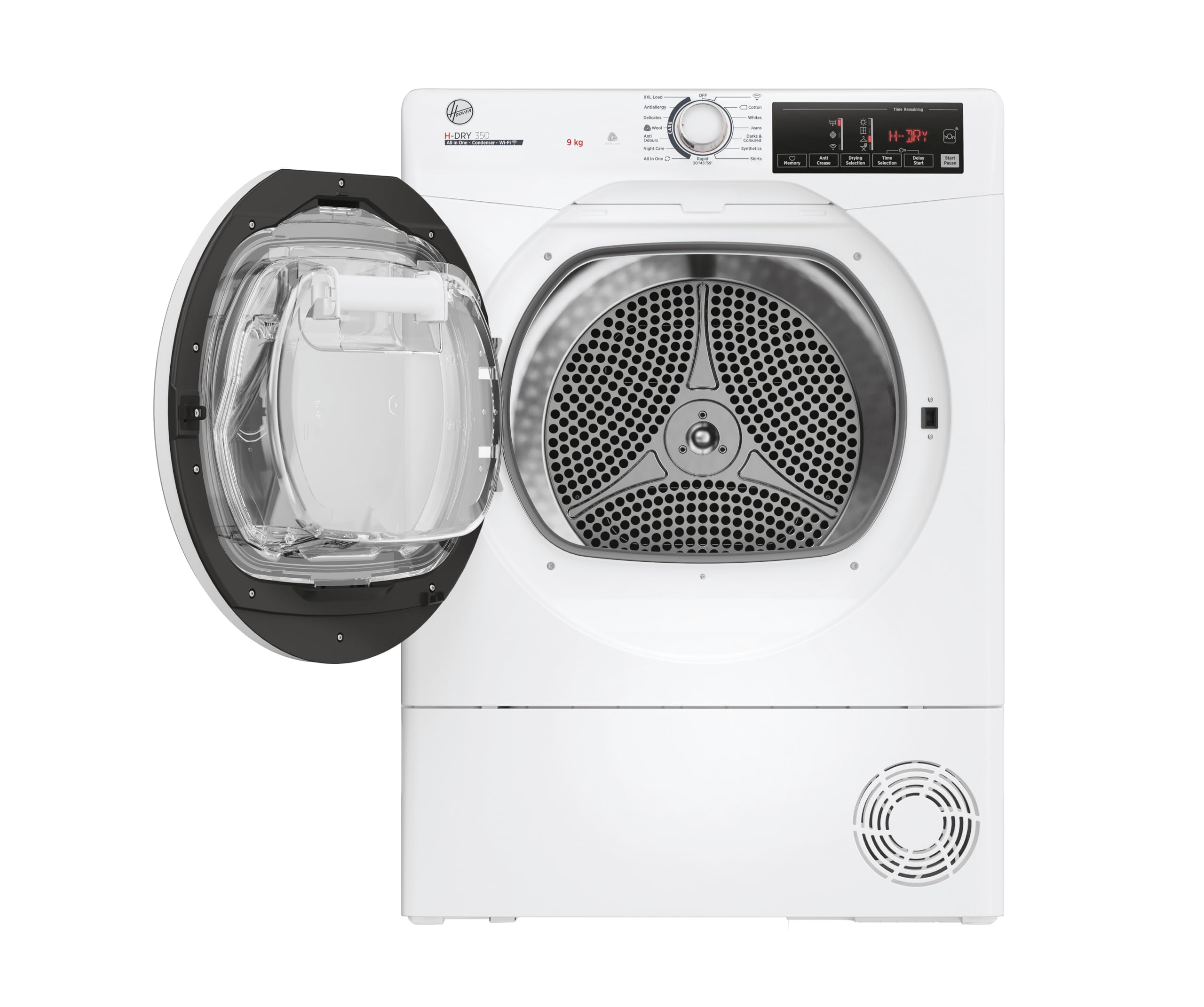 Hoover HREC9TE-80 9kg Condenser Tumble Dryer - White - Image 2