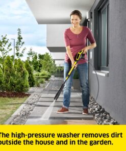 Alternative view of Kärcher K 4 Power Control Flex Pressure Washer, max. 130 bar,Flow Rate:420 l/h,Area Coverage: 30 m²/h,Water Filter,Weight: 11.5 kg