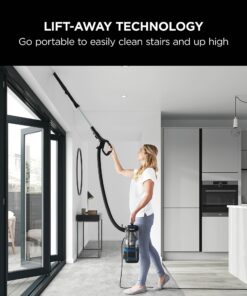 Alternative view of Shark Corded Upright Vacuum Cleaner 1.1L with Lift-Away Technology, LED Headlights, Anti-Allergen, 8m Cord, 750W, Crevice