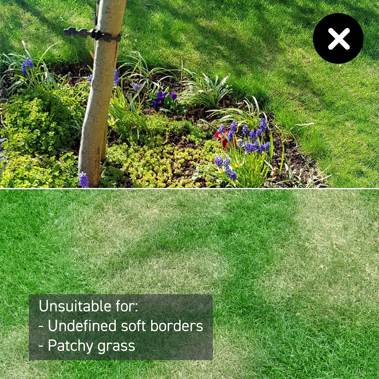 LawnMaster OcuMow® 16 Drop and Mow Robot Lawnmower with MX 24V 4.0Ah lithium battery and fast charger. No Boundary Wire - Image 4